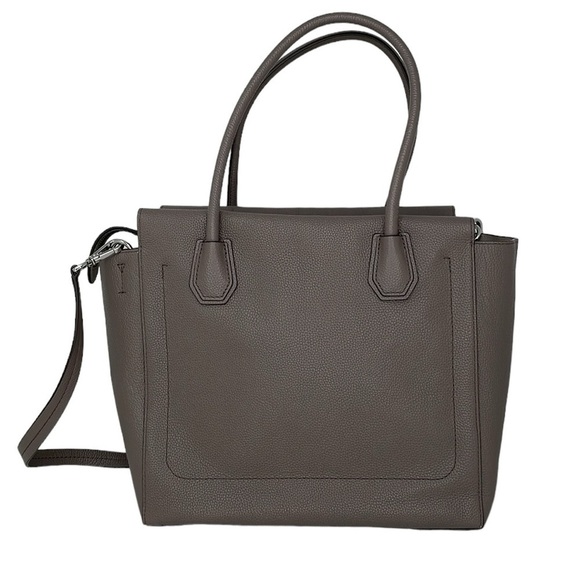Michael Kors Shoulder Bag Women's Brown Leather Tote Purse - Picture 8 of 13